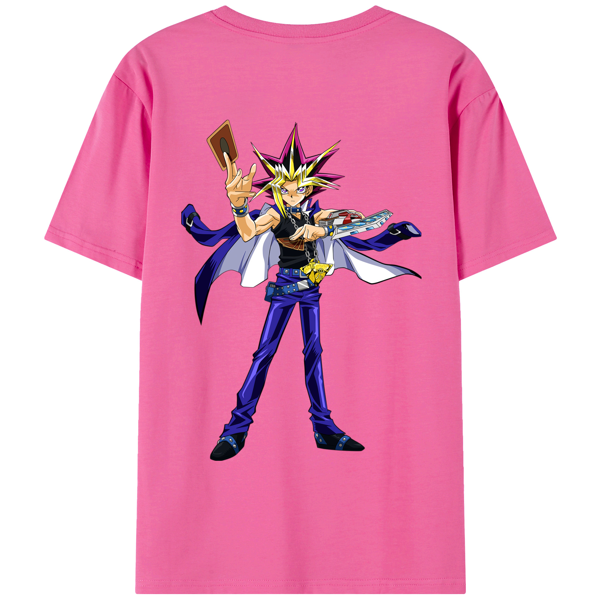 （画像用） 遊☆戯☆王 Yu-Gi-Oh! レディース半袖Tシャツ(バックプリント)